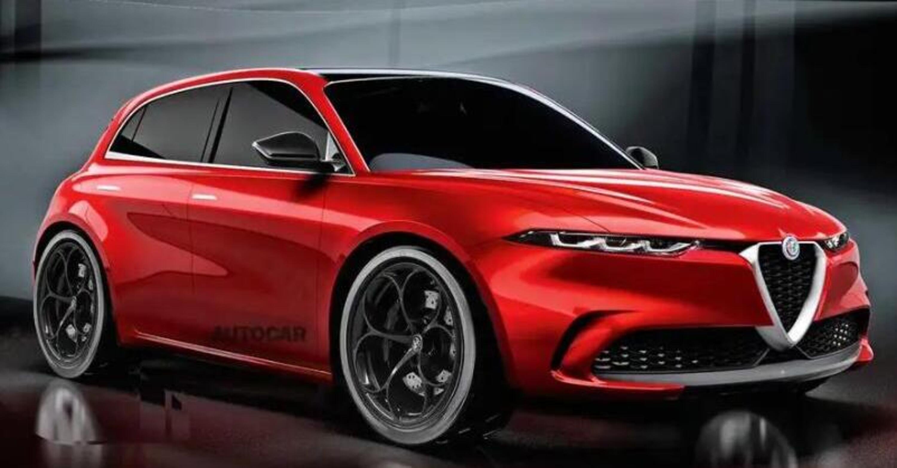 Alfa Romeo Giulietta 2023, come potrebbe essere la nuova compatta