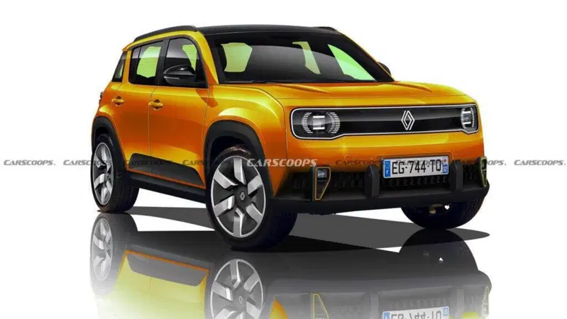 Renault 4: ecco come potrebbe essere la nuova elettrica 