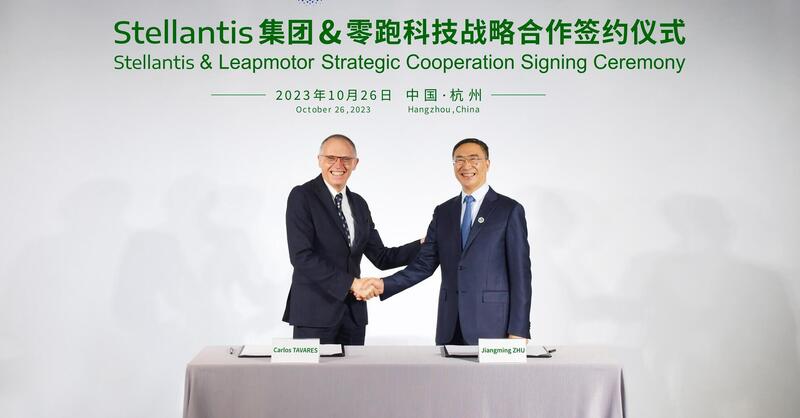 Stellantis cerca alleati in Cina, accordo con Leapmotor