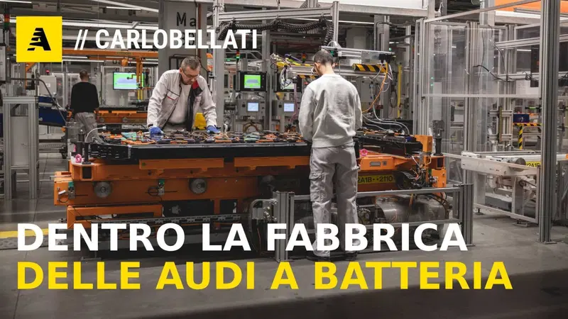 Audi: a Bruxelles, dentro al Sancta Sanctorum delle elettriche [VIDEO]
