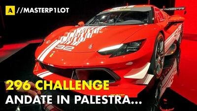 Ferrari 296 Challenge: ci vuole un fisico allenato [VIDEO]
