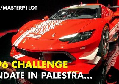 Ferrari 296 Challenge: ci vuole un fisico allenato [VIDEO]