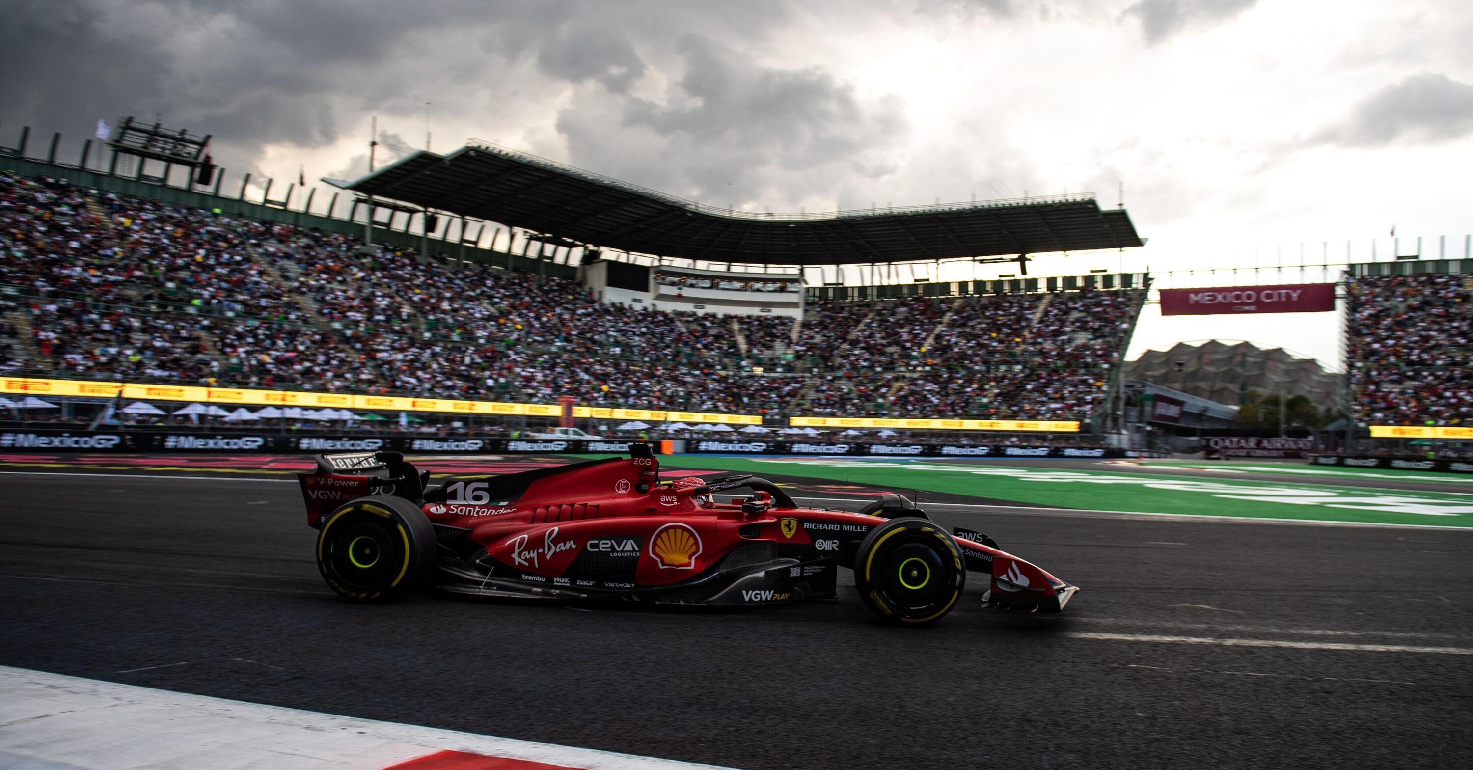 Formula 1. Qualifiche GP Messico: pole position per Leclerc, sar&agrave; una prima fila tutta Ferrari