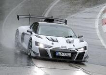 Audi R8 GT3, saranno solo 100 i fortunati  [Foto Spia]