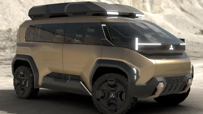 Mitsubishi D:X Concept, ecco il van per l'avventura 