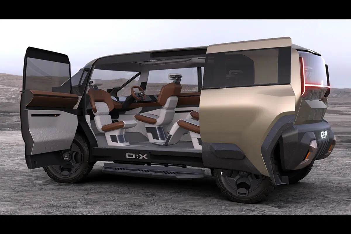 Mitsubishi D:X Concept, ecco il van per l'avventura  (4)