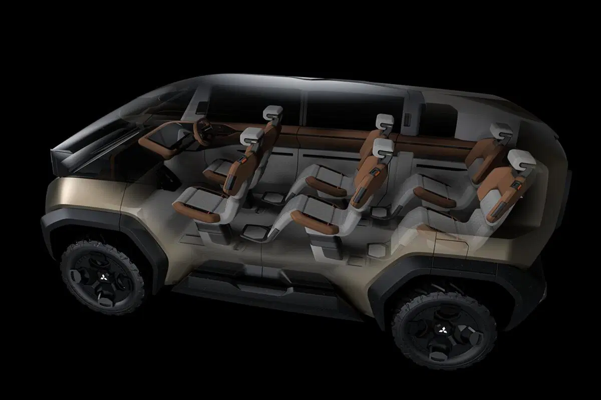 Mitsubishi D:X Concept, ecco il van per l'avventura  (5)
