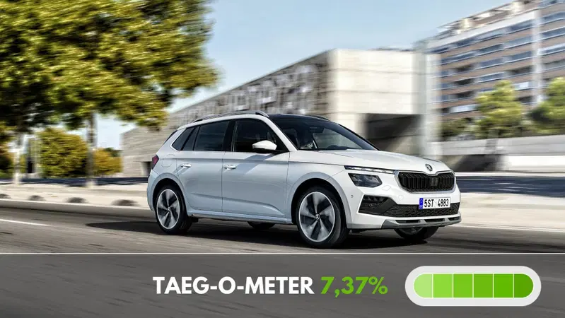 &Scaron;koda Kamiq offerta con manutenzione compresa