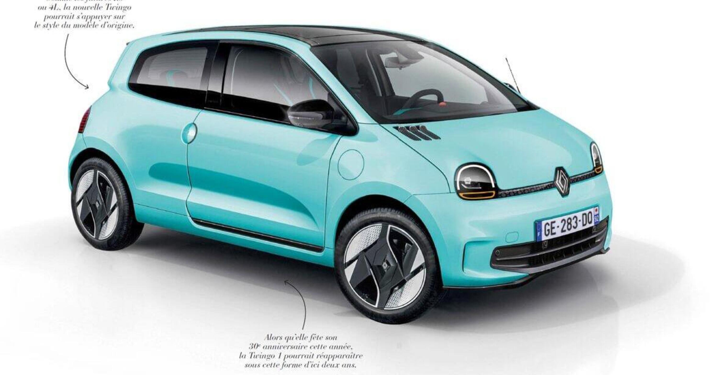 Renault Twingo: ecco il render della nuova generazione - Elettrico 