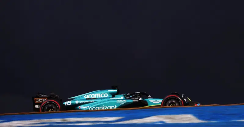 F1: nel buio delle qualifiche di Interlagos c'&egrave; luce per l&rsquo;Aston Martin