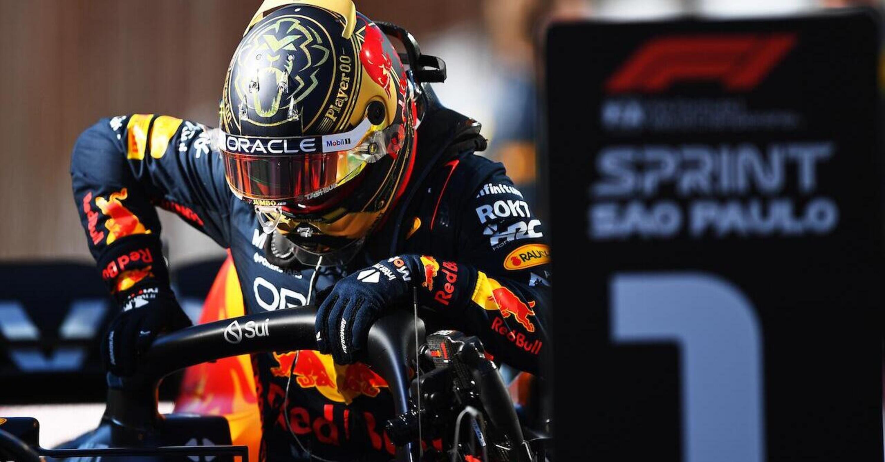 Formula 1. Sprint GP Brasile, Verstappen: &quot;Tanto degrado ma ho saputo gestire&quot;