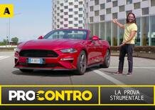 Ford Mustang Cabrio V8: Pro e Contro. Ecco la nostra prova strumentale e tutti i numeri della pagella [Video]