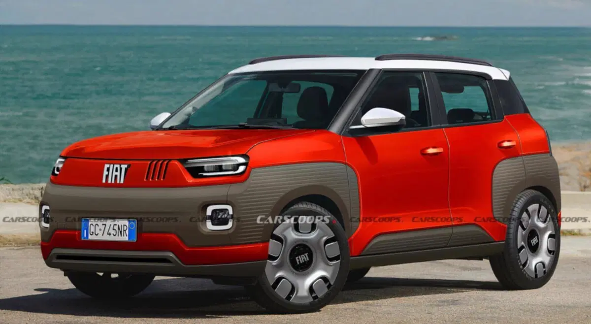 Fiat Panda Elettrica, ecco il nuovo render della BEV “democratica”  (3)