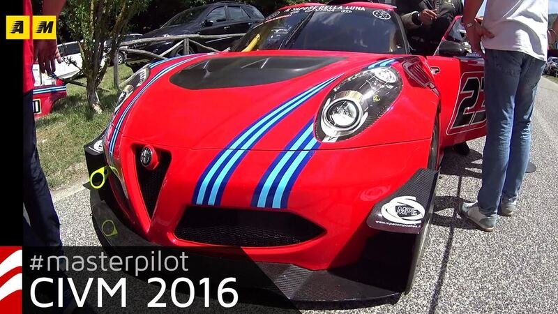 CIVM 2016: alla scoperta della Alfa Romeo 4C by Picchio da 600 CV
