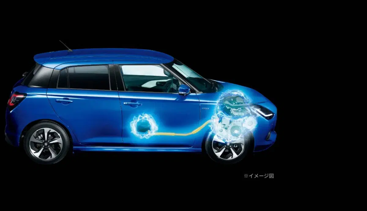 Nuova Suzuki Swift 2024, in Giappone è già stata svelata  (4)