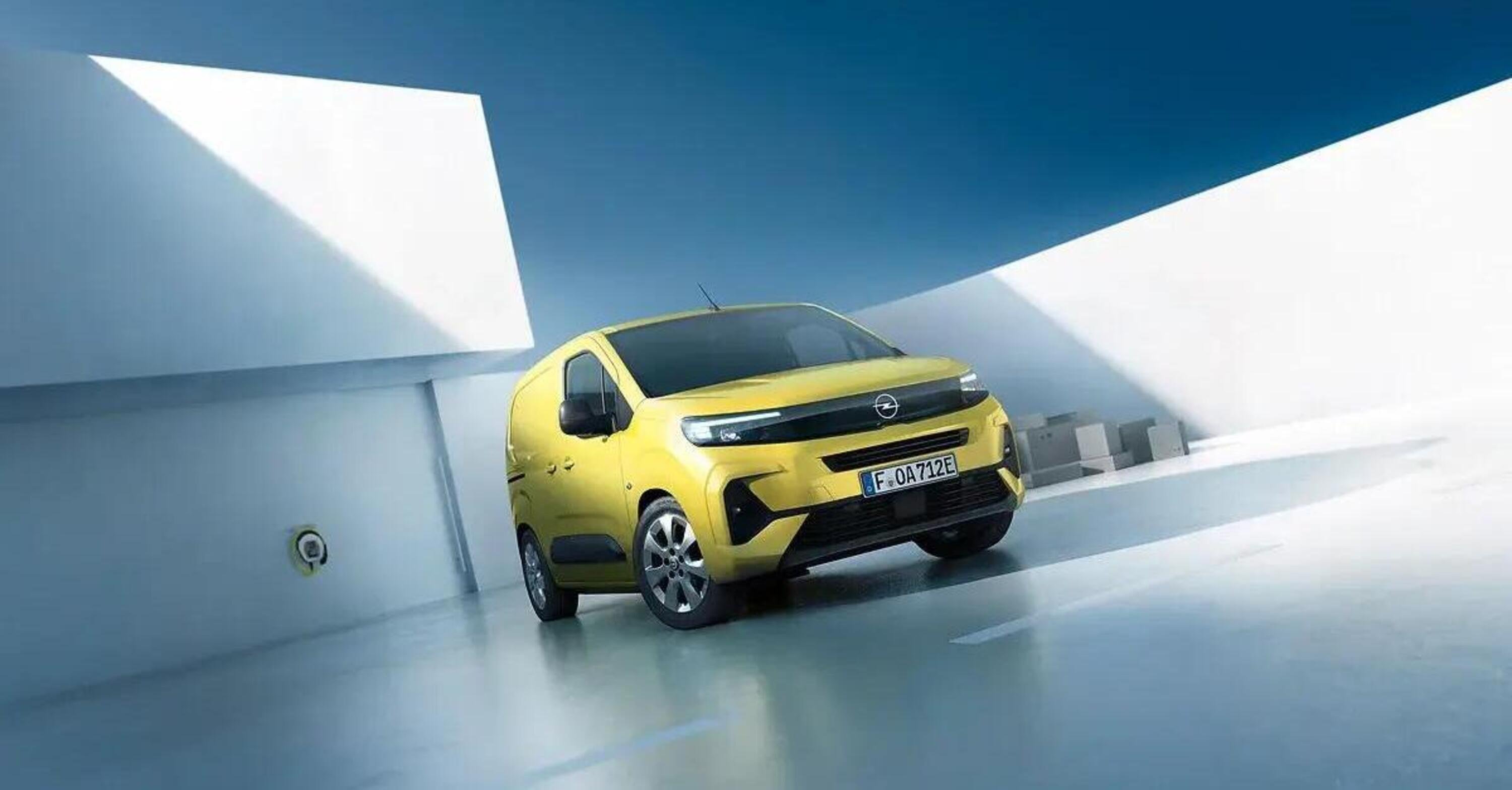 Opel combo, pronta la nuova generazione elettrica, benzina e diesel