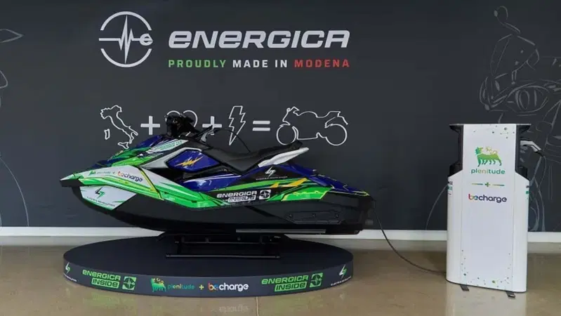 La moto d'acqua di Energica con Be Charge
