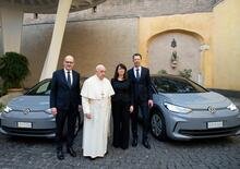 Il Vaticano si elettrizza: auto a batteria di Volkswagen