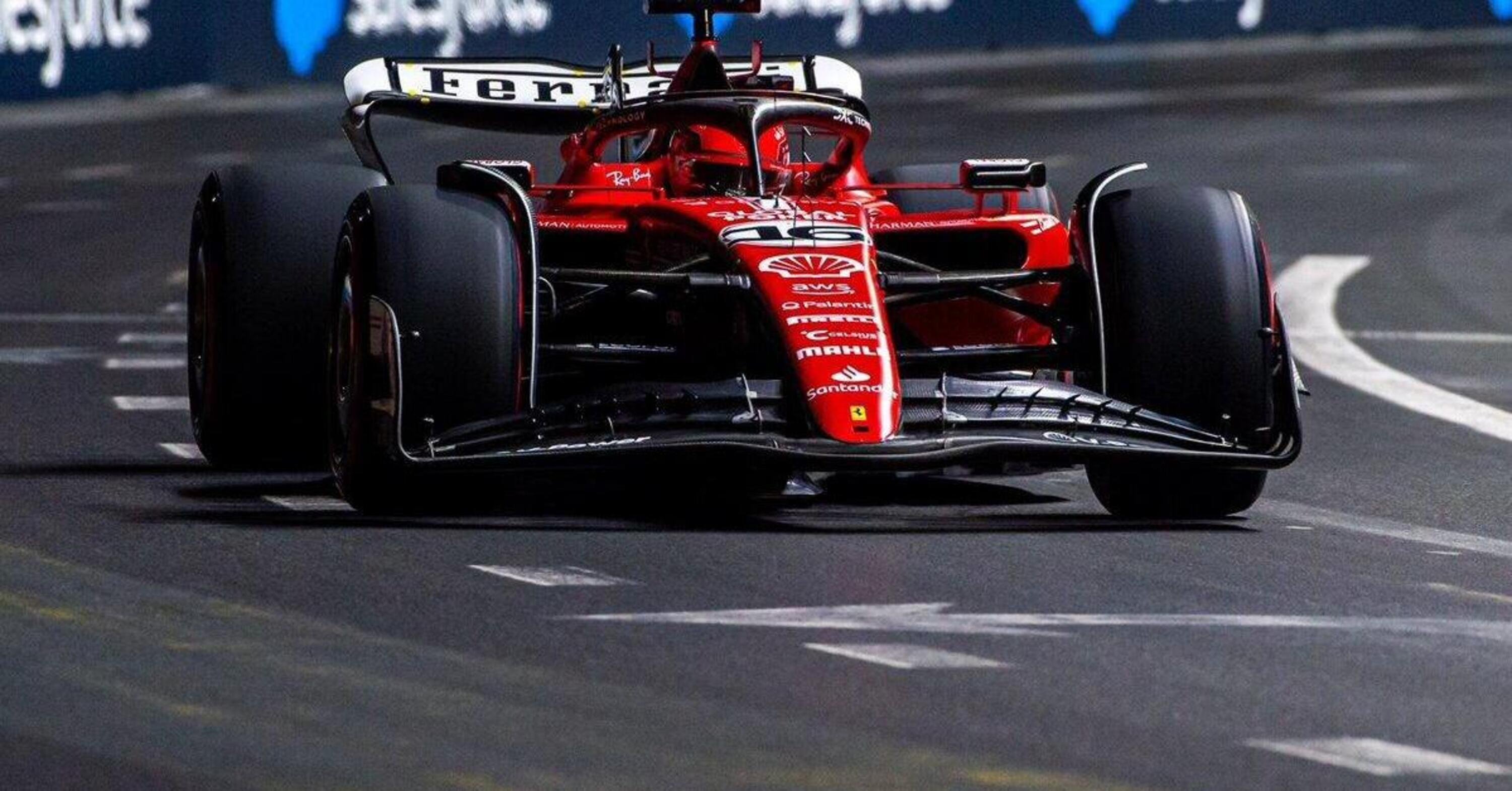F1. Gran Premio Las Vegas 2023, risultati FP2: Leclerc leader con Sainz e Alonso