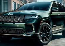 Jeep Grand Cherokee: anticipate le linee del 2028, elettrico e termico (con pianale Giorgio) 