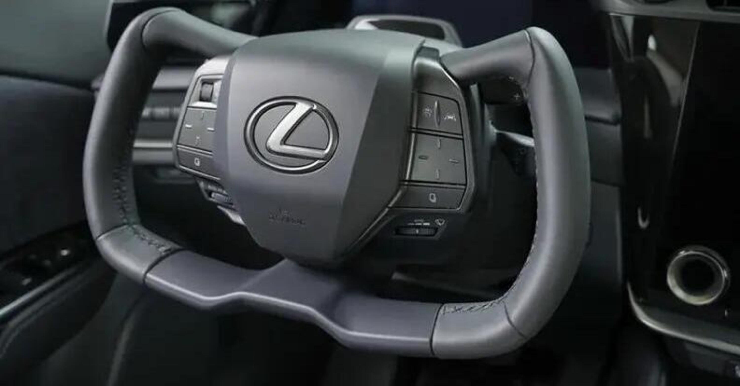 Lexus RZ: arriva lo sterzo &quot;by wire&quot; di nuova generazione anche in Europa