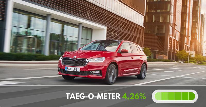 Offerta con anticipo zero per Skoda Fabia