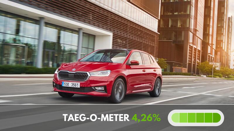 Offerta con anticipo zero per Skoda Fabia