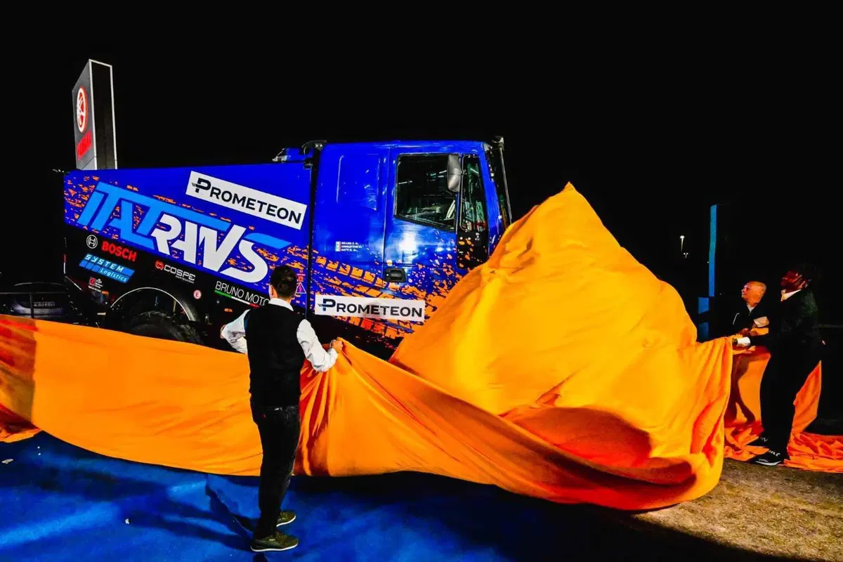 Dakar 2024. I due Camion blu di Italtrans (7)