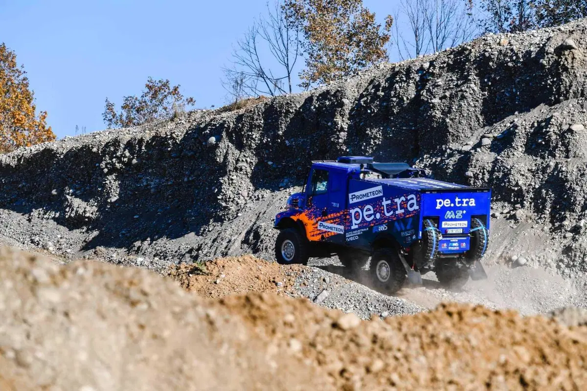 Dakar 2024. I due Camion blu di Italtrans (5)