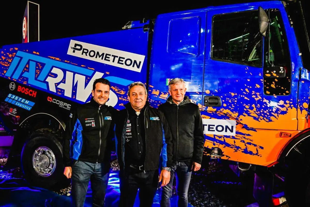 Dakar 2024. I due Camion blu di Italtrans (10)