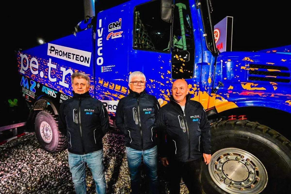 Dakar 2024. I due Camion blu di Italtrans (11)