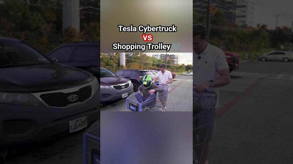  Tesla-Cybertruck-il-test-del-carrello-della-spesa-di-Carwow-Video-