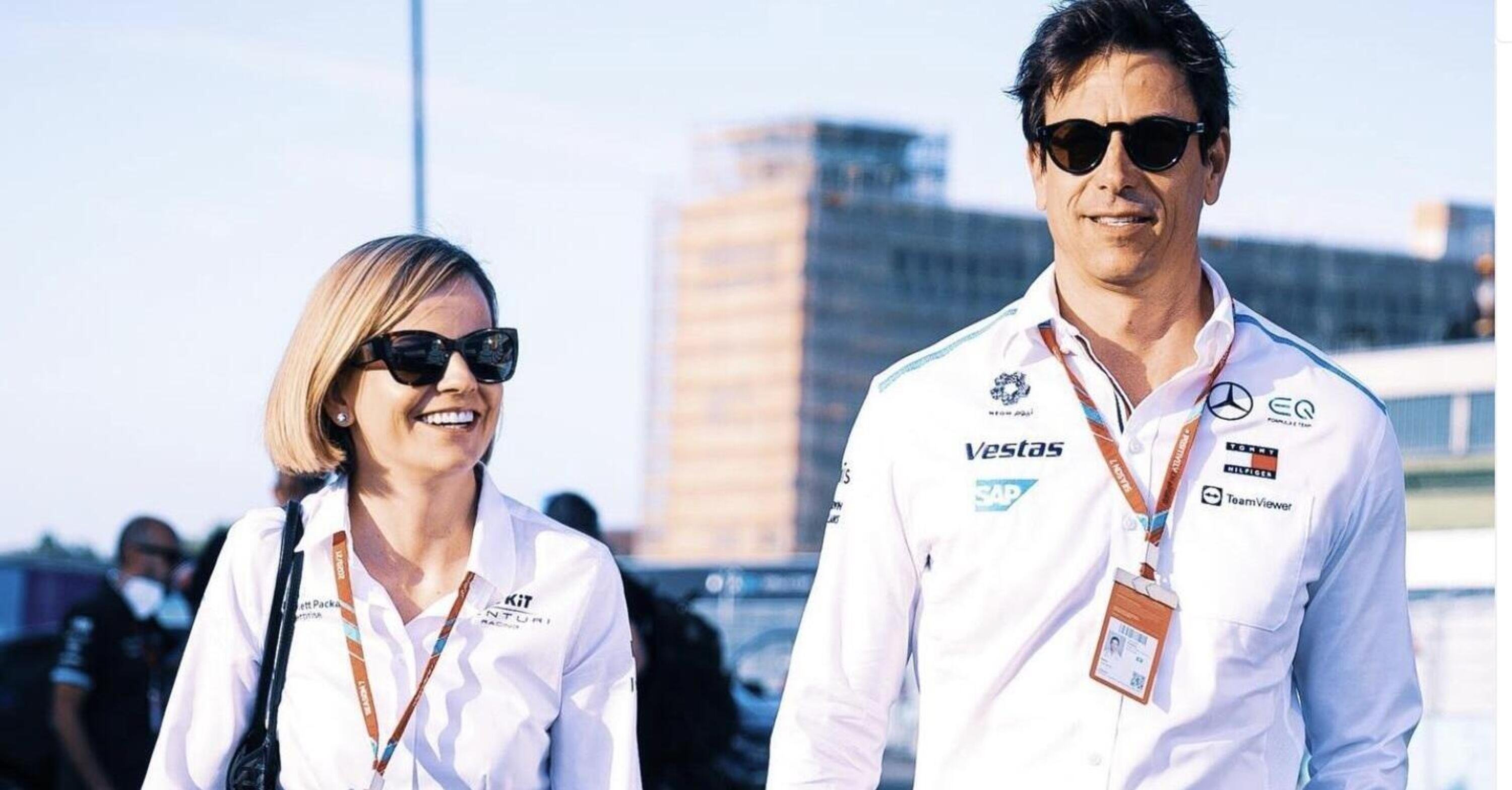 F1. Guai in vista per Toto e Susie Wolff: la FIA ha aperto un&rsquo;indagine sui coniugi 
