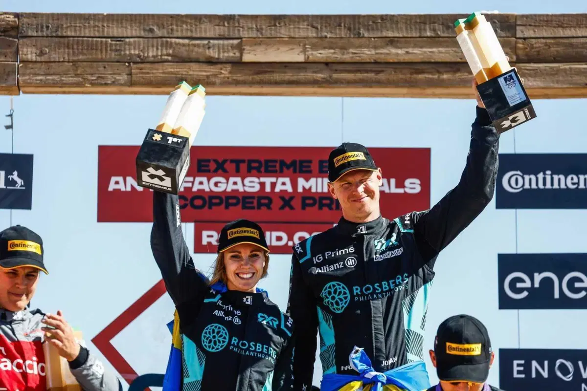 Extreme E 2023. Kristoffersson e Ahlin-Kottulinsky, RXR Team, ancora Campioni (7)
