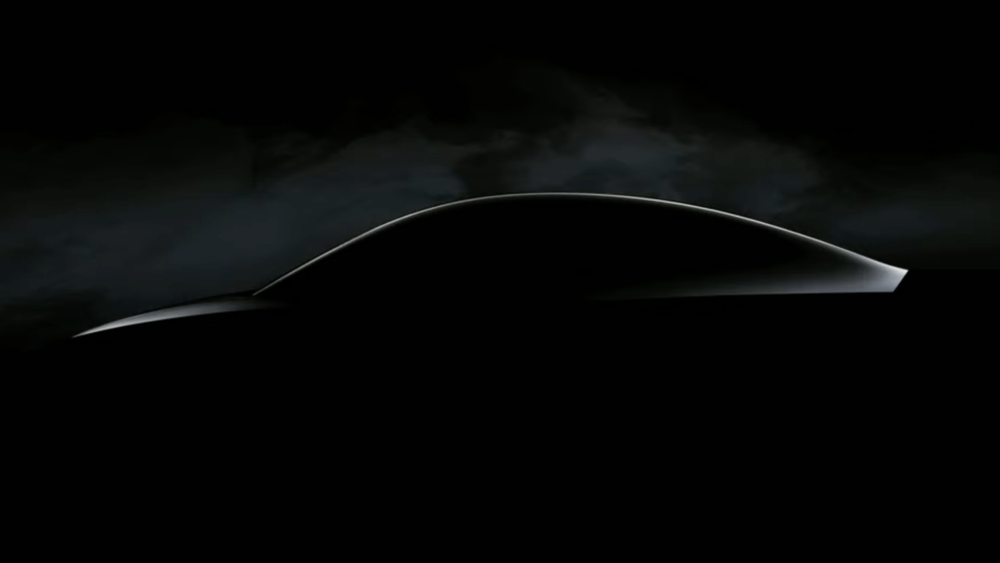 La silhouette della Tesla da 25.000 dollari