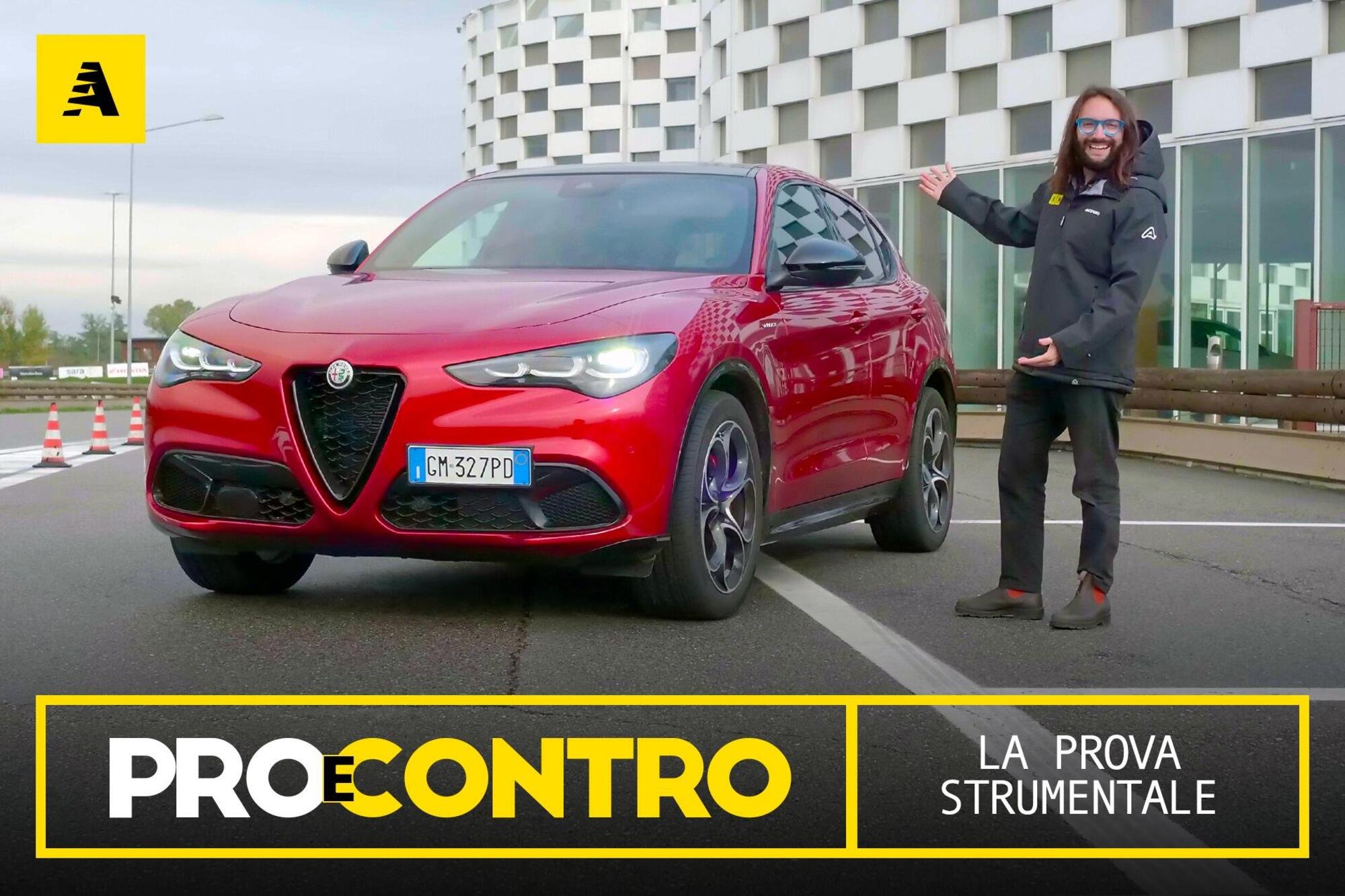 Alfa Romeo Stelvio restyling 2023: Pro e Contro. Ecco la nostra prova strumentale e tutti i numeri della pagella [VIDEO]