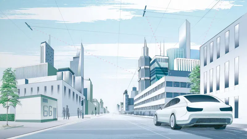 Porsche lavora sul 6G in auto, connesse anche via satellite e con l'AI