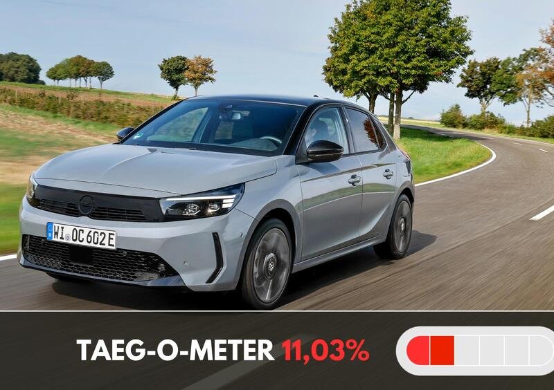 Opel Corsa la promozione mette in competizione il benzina con l&#039;elettrica