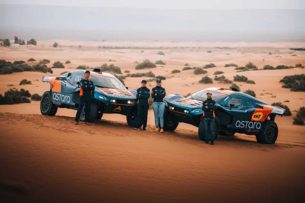 Dakar 2024. Astara, Laia Sanz, Maurizio Gerini (8)