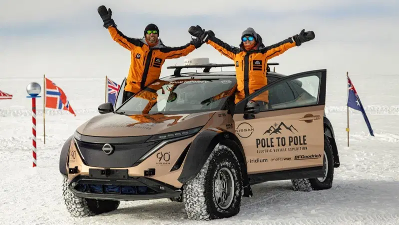 Nissan Ariya elettrica: da un Polo all'altro, missione compiuta