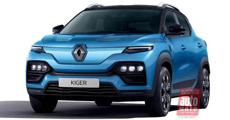 Kiger, misteriosa elettrica indiana su base Renault [Render]