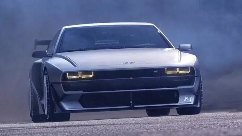Hyundai N Vision 74 EV: la Pony Coup&eacute; di Giugiaro in piccola serie da 800 CV