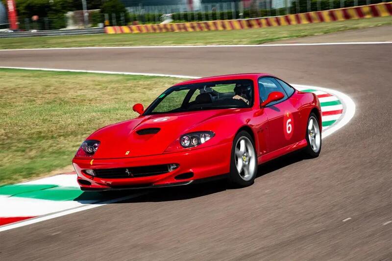 Ferrari 550 Maranello al Corso Ferrari Piloti Classiche