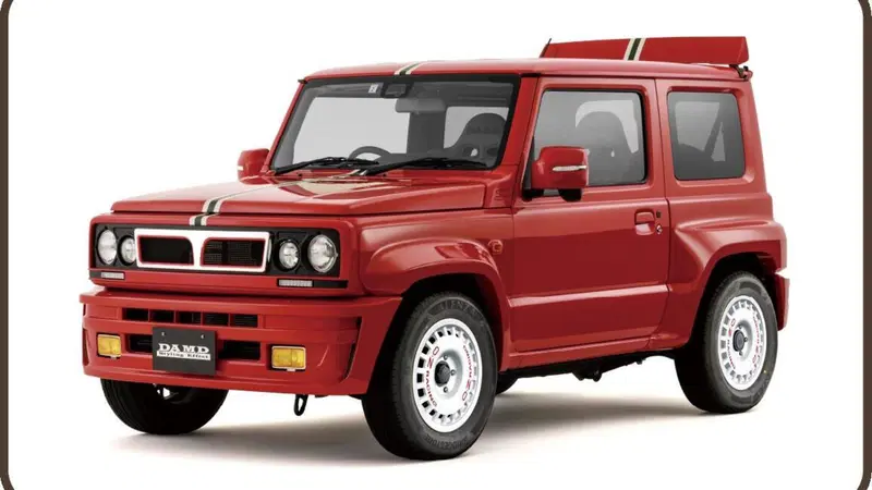 Suzuki Jimny: da Lancia Delta Integrale a Renault 5 Turbo, &egrave; un camaleonte