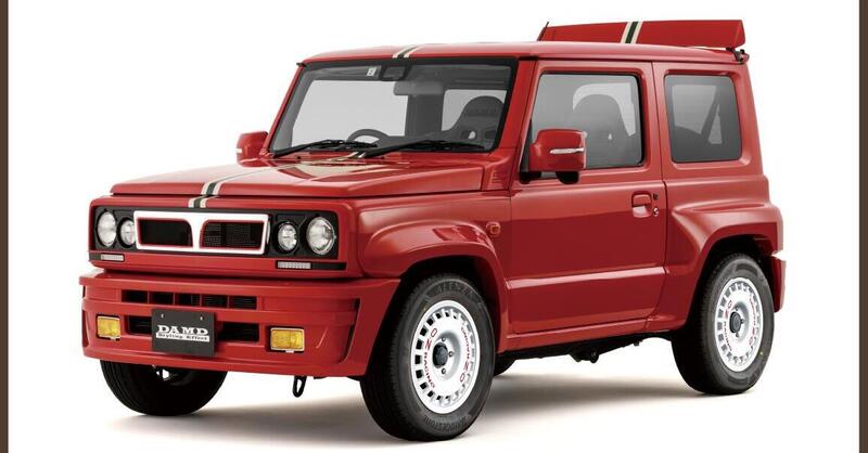 Suzuki Jimny: da Lancia Delta Integrale a Renault 5 Turbo, &egrave; un camaleonte