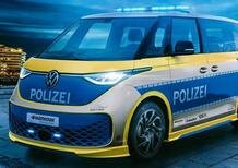 Volkswagen ID.Buzz in uniforme della Polizia, lo ha fatto Irmscher