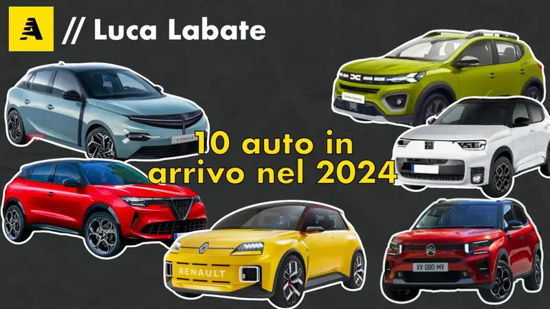 10 auto in arrivo nel 2024, ecco quelle da tenere d'occhio 