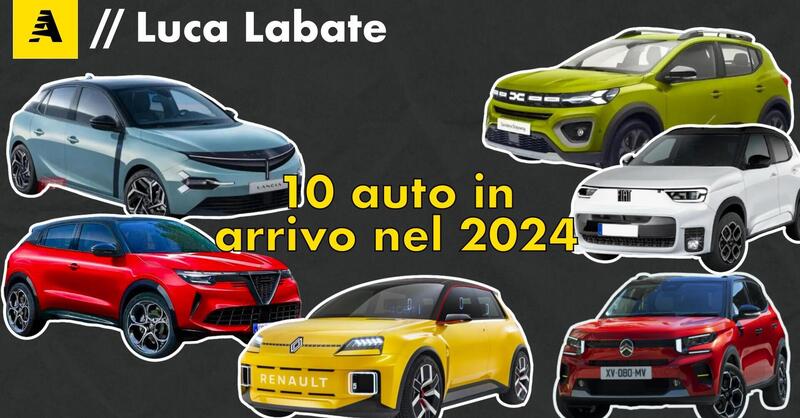 10 auto in arrivo nel 2024, ecco quelle da tenere d&#039;occhio 