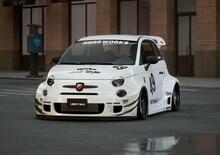 Abarth 595: il tuning di Liberty Walk per Tokyo 2024