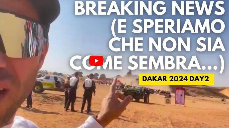 Dakar 24. &ldquo;Gerry&rdquo; l&rsquo;Insider #2. BREAKING NEWS [VIDEO]    
